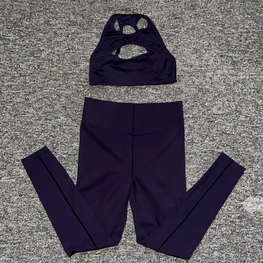 Savage X Fenty women’s purple workout set 💜